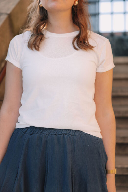 Loesjes basic t-shirtje wit