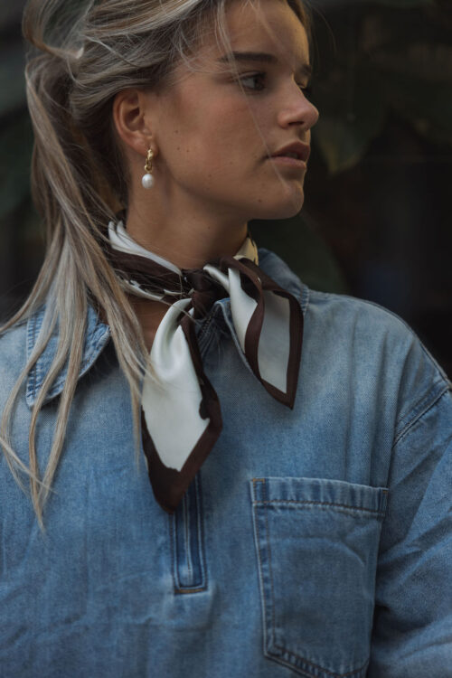 Loesjes sjaaltje cow print