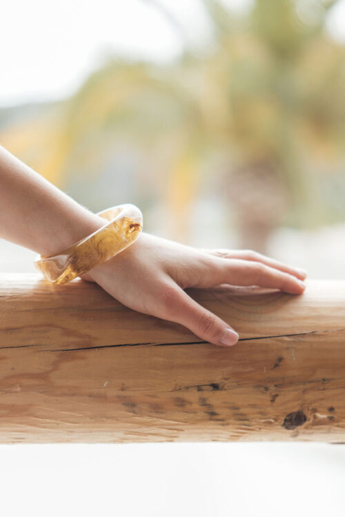 Loesjes bangle beige