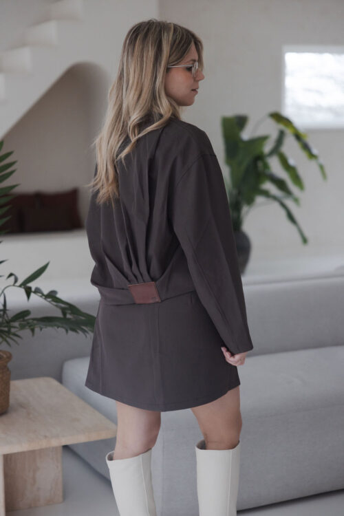 Loesjes casual jasje bruin