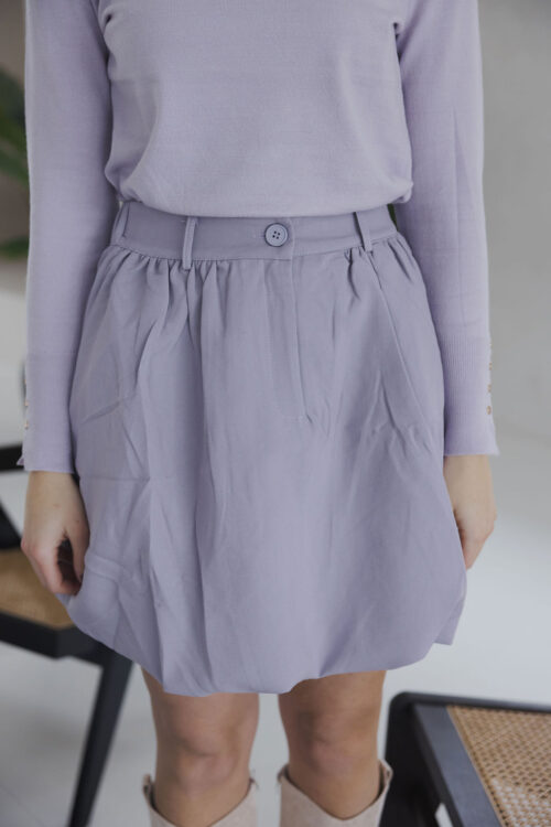 Loesjes ballon rokje lila