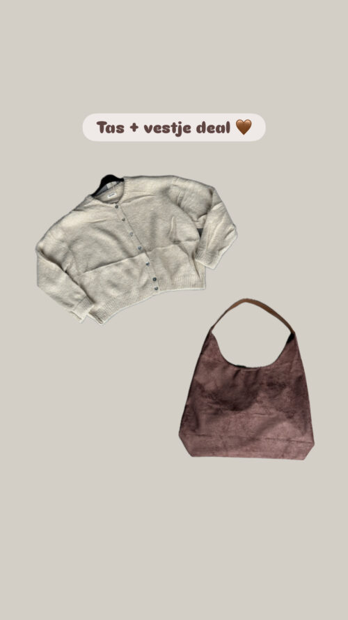 Top + vestje deal