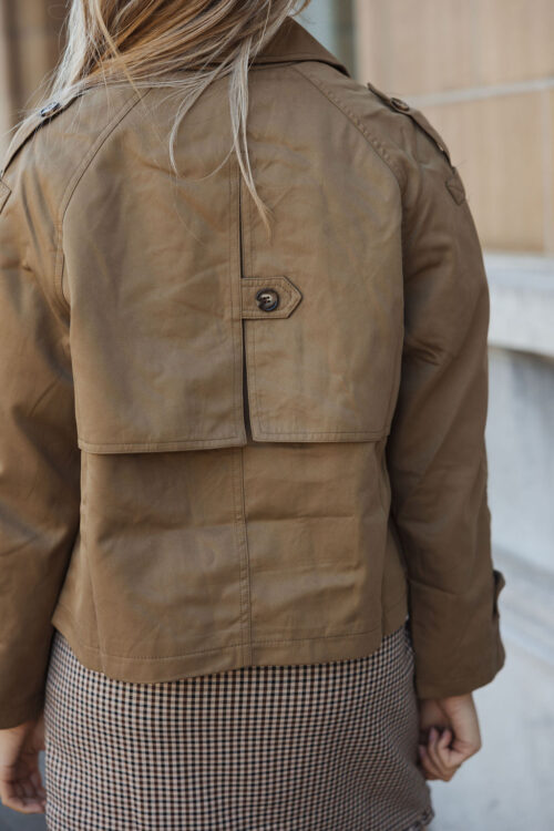 Loesjes trenchcoat jasje camel
