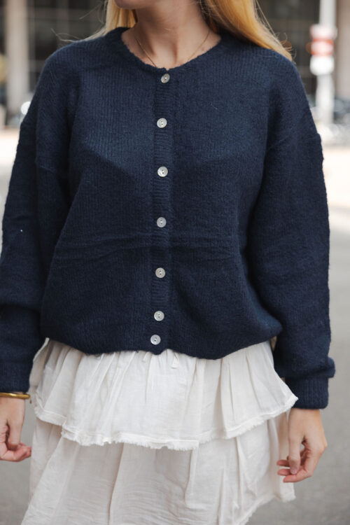 Loesjes fall vestje navy