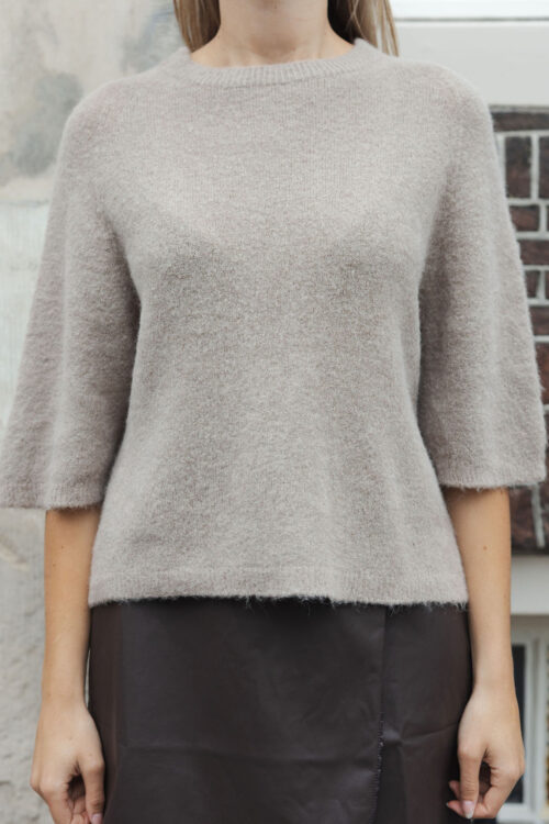 Loesjes herfst knit taupe