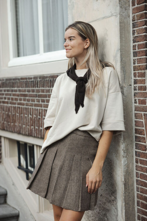 Loesjes sweatshirt beige