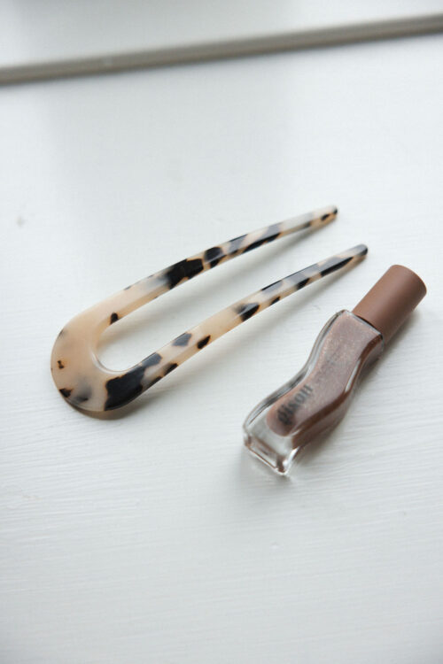 Loesjes haarpin leopard